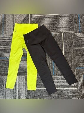 Fanka small 7/8 leggings 2 pairs high rise yoga